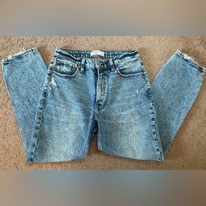 Abercrombie & Fitch Blue Straight Leg Jeans